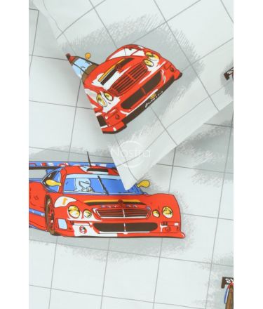 Vaikiška patalynė RACING CARS 10-0360-RED 140x200, 50x70 cm