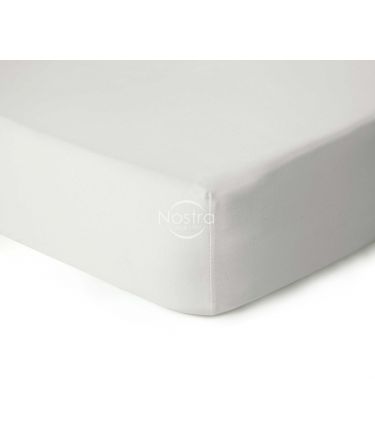 Трикотажная простыня на резинке JERSEY-OFF WHITE 90x200 cm