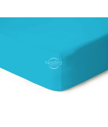 Fitted jersey sheets JERSEY JERSEY-AQUA 160x200 cm