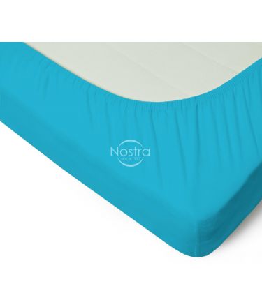 Fitted jersey sheets JERSEY JERSEY-AQUA 140x200 cm