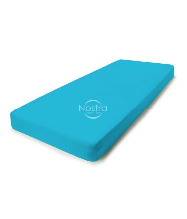 Fitted jersey sheets JERSEY JERSEY-AQUA 200x200 cm