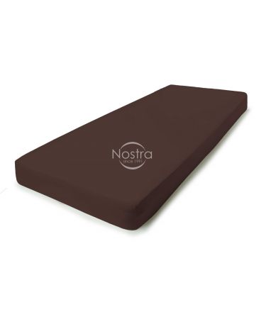 Fitted jersey sheets JERSEY JERSEY-CHOCOLATE