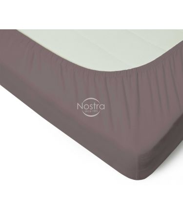Fitted jersey sheets JERSEY JERSEY-CACAO 160x200 cm