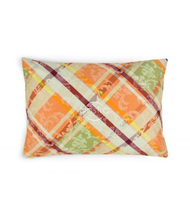 Maco sateen pillow cases with zipper 40-0674-PEACH 70x70 cm