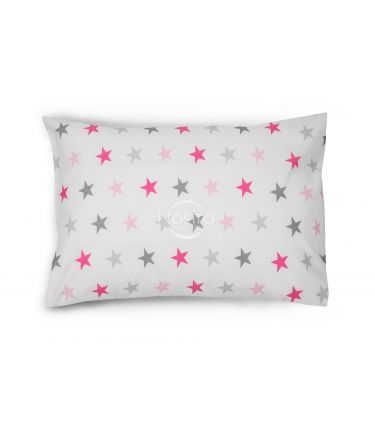 Детское постельное белье STARS 10-0052-L.GREY/L.PINK 100x145, 40x60, 107x150 cm