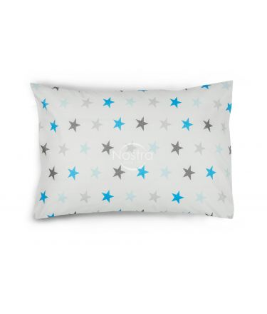 Vaikiška patalynė STARS 10-0052-L.GREY/L.BLUE 140x200, 50x70 cm