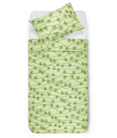 Cotton bedding set DALARY 40-0649-GREEN 200x220, 70x70 cm