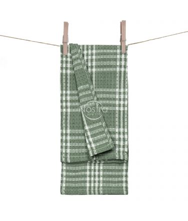 Kitchen towel WAFFLE-240 T0101-GREEN 50x70 cm
