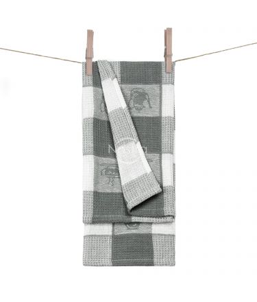 Kitchen towel WAFFLE-240 T0103-GREY 50x70 cm