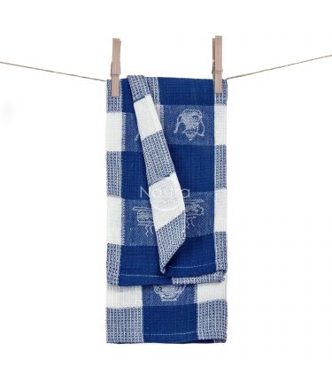 Kitchen towel WAFFLE-240 T0103-ROYAL BLUE 50x70 cm