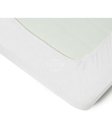 Fitted terry sheets TERRYBTL-OPTIC WHITE 180x200 cm