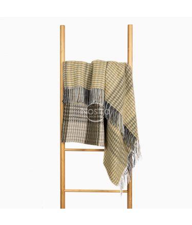 Woolen plaid MERINO-300 80-3192-KHAKI 140x200 cm