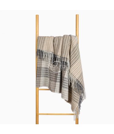 Woolen plaid MERINO-300 80-3192-LIGHT BROWN 140x200 cm