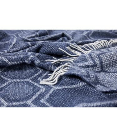 Woolen plaid MERINO-300 80-3232-BLUE 140x200 cm