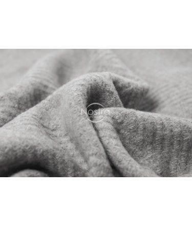 Woolen plaid MERINO-300 80-3137-LIGHT GREY 140x200 cm