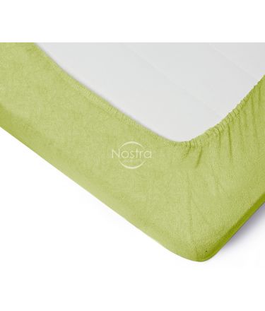 Fitted terry sheets TERRYBTL-LEAF GREEN 180x200 cm