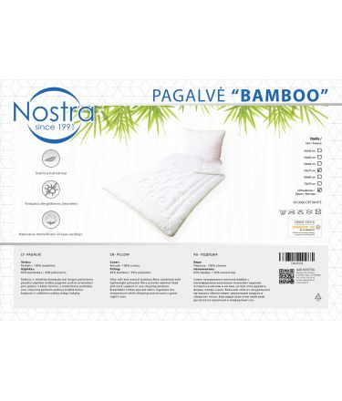 Pagalvė BAMBOO 00-0000-OPT.WHITE