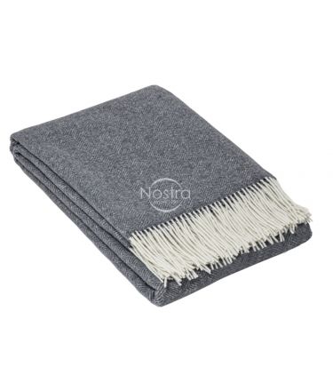 Woolen plaid MERINO-300 80-2060-DARK GREY 140x200 cm