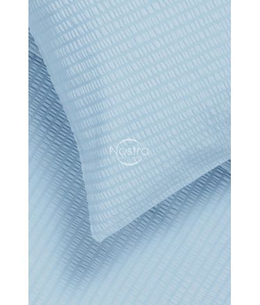 Серсукер постельное бельё ELA 00-0022-L.BLUE 140x200, 50x70 cm