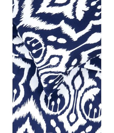 Постельное белье из Mako Сатина CHARLEE 40-1275-BLUE 200x220, 50x70 cm