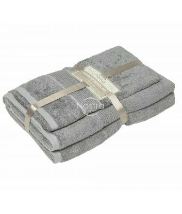 Bamboo towels set BAMBOO-600 T0105-FROST GREY 50x100, 100x150 cm