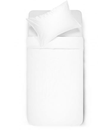 Cotton duvet cover 00-0000-OPT.WHITE 150x210 cm