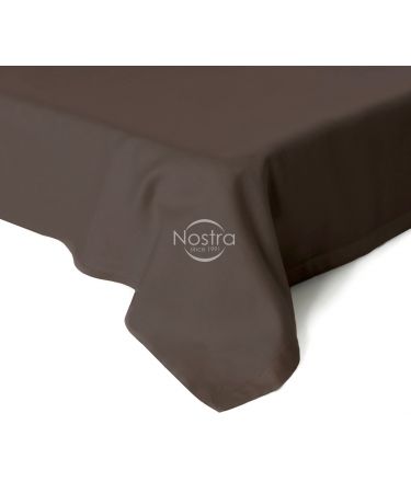 Flat sateen sheets 00-0211-CACAO 220x240 cm