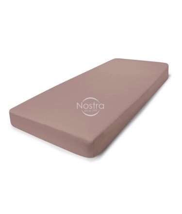 Fitted sateen sheets 00-0350-MAUVE 120x200 cm