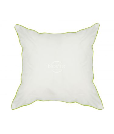 Pillow cases SALDUS SAPNAS 00-0000-OPT.WHITE/GREEN KANT 70x70 cm
