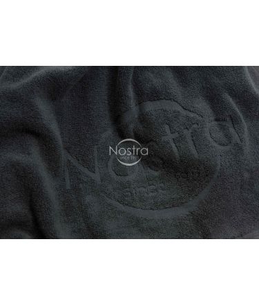Žakardiniai rankšluosčiai 500 JACQUARD T0176-BLACK 80x160 cm