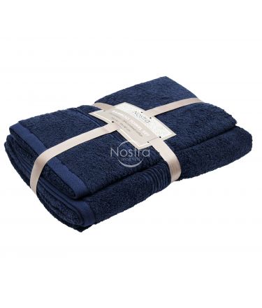Bambukinių rankšluosčių komplektas BAMBOO-600 T0105-INSIGNIA BLUE