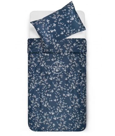 Постельное белье из Mako Сатина COLE 40-1423-BLUE 200x220, 70x70 cm