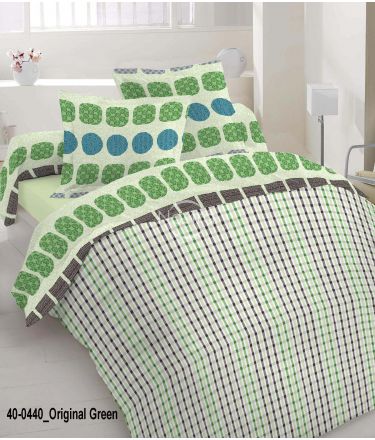 Pillow cases SPALVOTAS SAPNAS 40-0440-ORIGINAL GREEN
