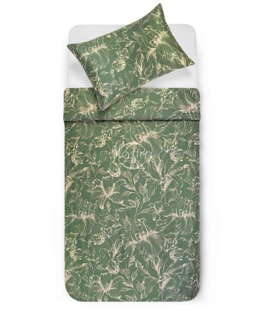 Постельное белье из Mako Сатина COOPER 20-1732-GREEN 140x200, 70x70 cm