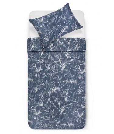 Постельное белье из Mako Сатина COOPER 20-1732-BLUE 140x200, 50x70 cm
