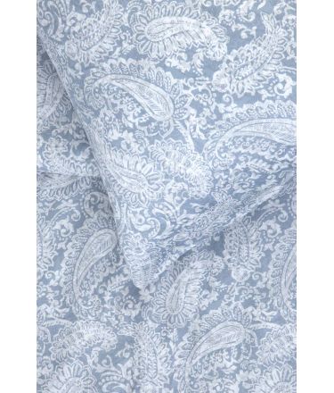 Постельное белье из Mako Сатина CLAIRE 40-1422-FOREVER BLUE 140x200, 70x70 cm