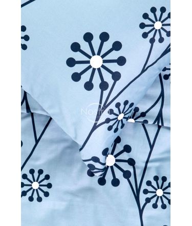 Sateen bedding set ADANA 20-1618-BLUE 200x220, 50x70 cm