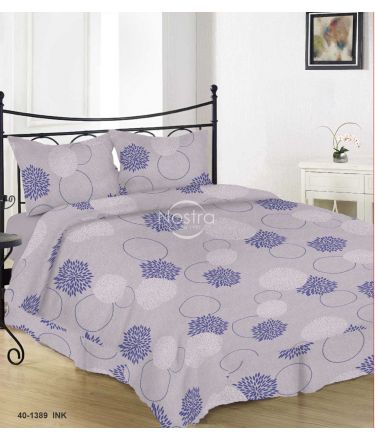 Cotton bedding set DALILA 40-1389-INK 200x220, 70x70 cm