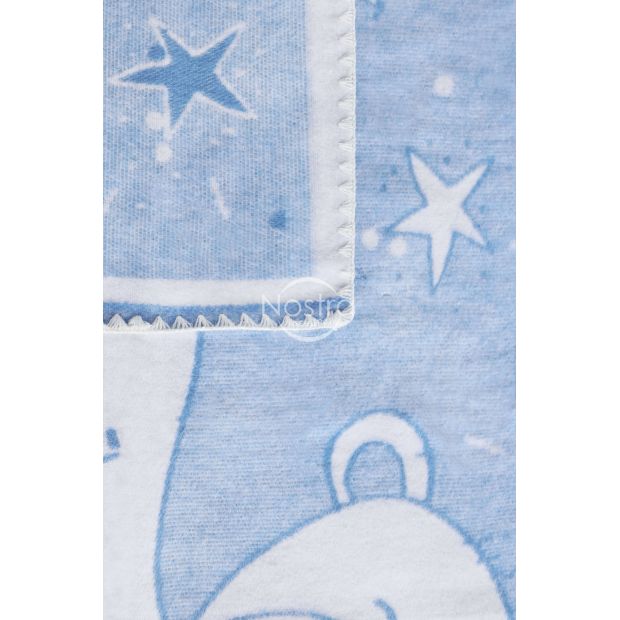 Vaikiškas pledas SUMMER 80-1003-BLUE 22 100x140 cm