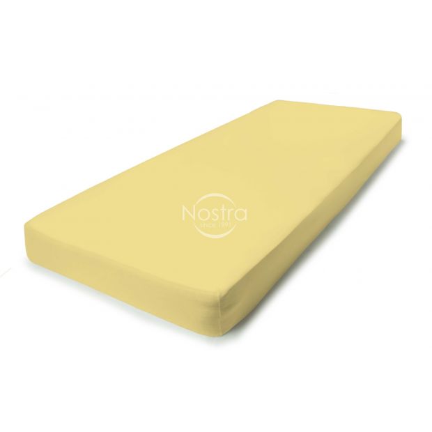 Fitted jersey sheets JERSEY JERSEY-PALE BANANA 160x200 cm