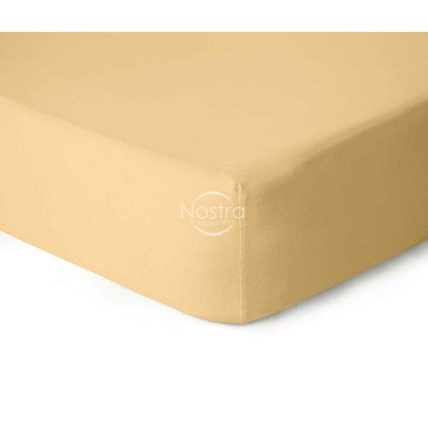Fitted jersey sheets JERSEY JERSEY-BEIGE 200x200 cm