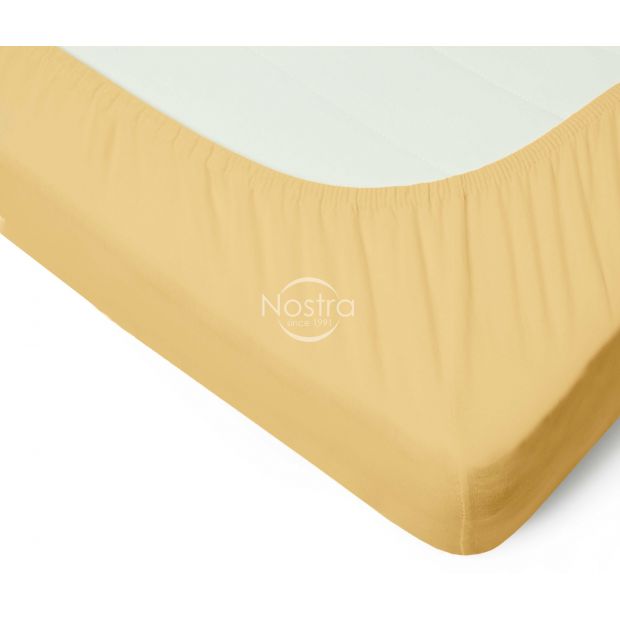 Fitted jersey sheets JERSEY JERSEY-BEIGE 200x200 cm