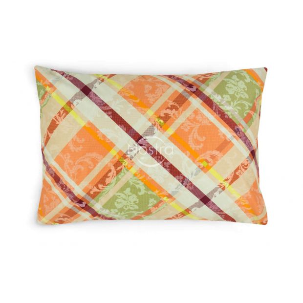 Maco sateen pillow cases with zipper 40-0674-PEACH 70x70 cm