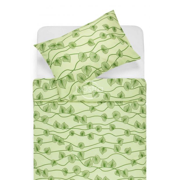 Cotton bedding set DALARY 40-0649-GREEN 200x220, 70x70 cm
