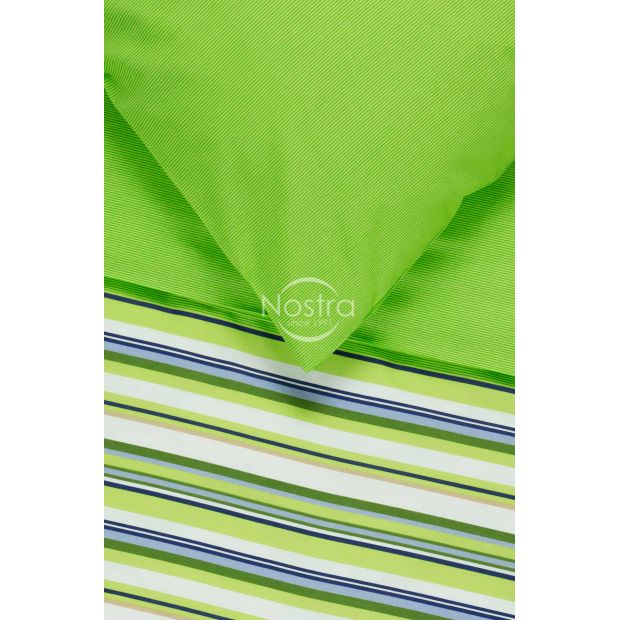 Cotton bedding set DAKOTA 30-0249-GREEN VIOLET 200x220, 70x70 cm