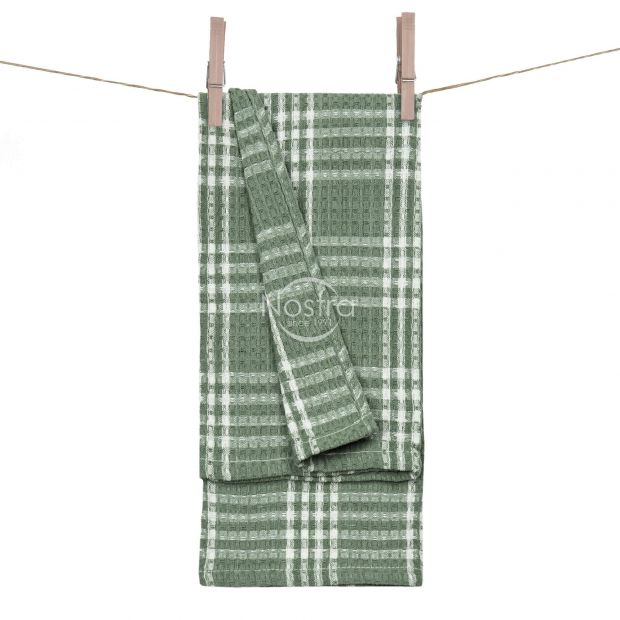 Кухонное полотенце WAFFLE-240 T0101-GREEN 50x70 cm
