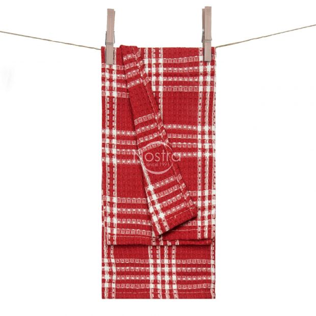 Kitchen towel WAFFLE-240 T0101-RED 50x70 cm