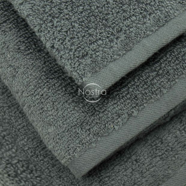 3 piece towel set 380 ZERO TWIST 380 ZT-STEEL GREY 30x50, 50x100, 70x140 cm