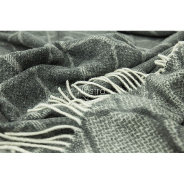Woolen plaid MERINO-300 80-3238-GREY 140x200 cm