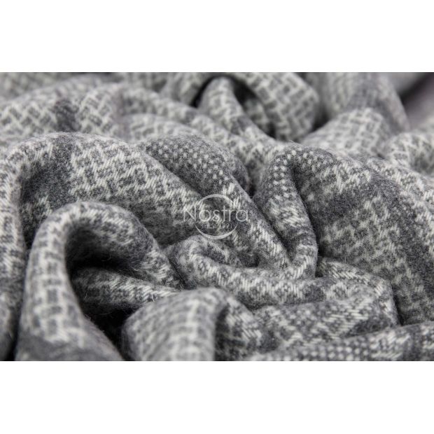 Woolen plaid MERINO-300 80-3237-GREY 140x200 cm